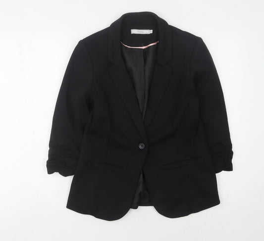 Fransa Women's Black Blazer, Size S, Business Wear