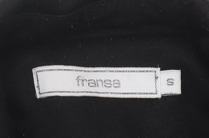 Fransa Women's Black Blazer, Size S, Business Wear