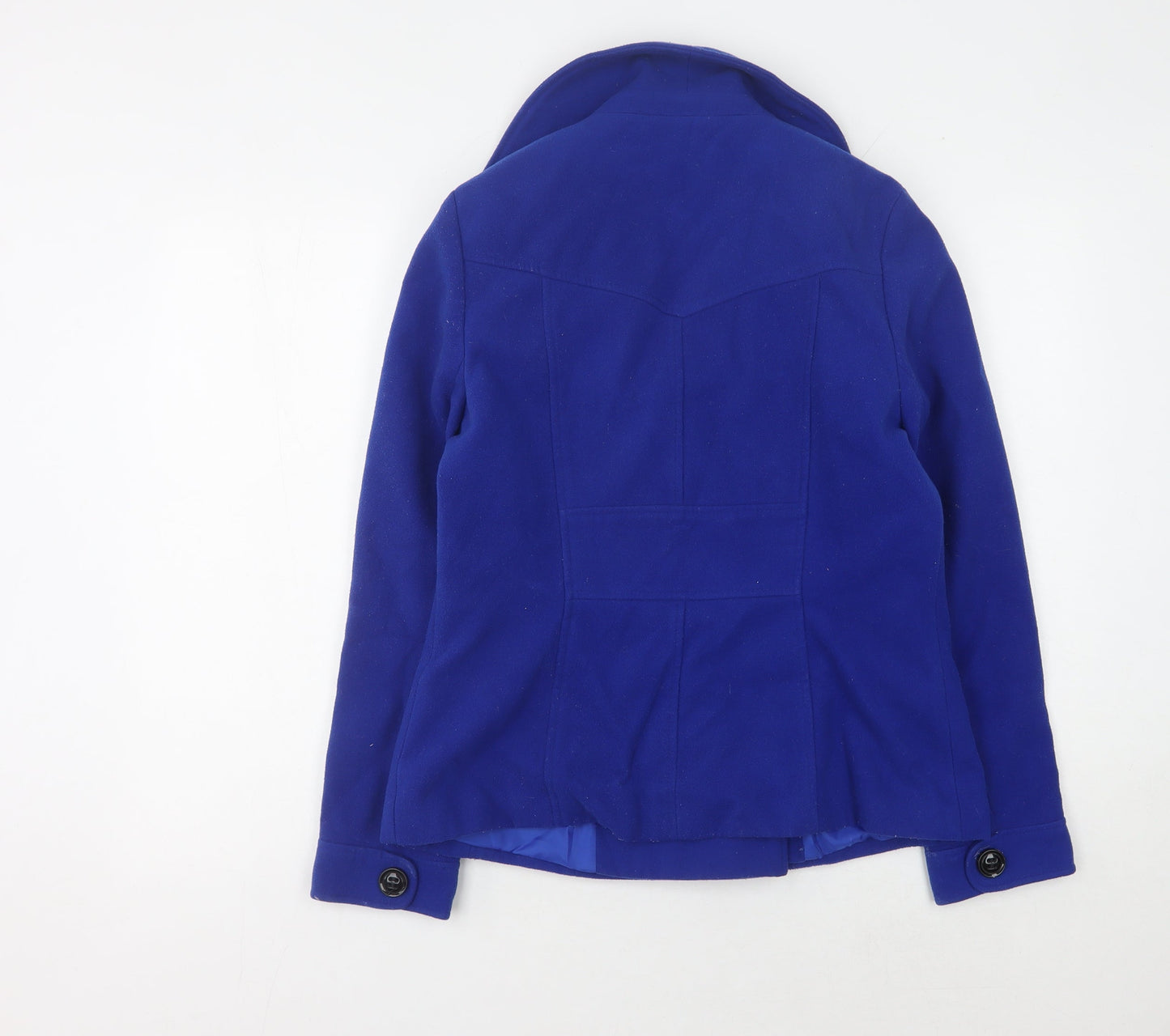Womens UK Size 14 Red Herring Blue Pea Coat