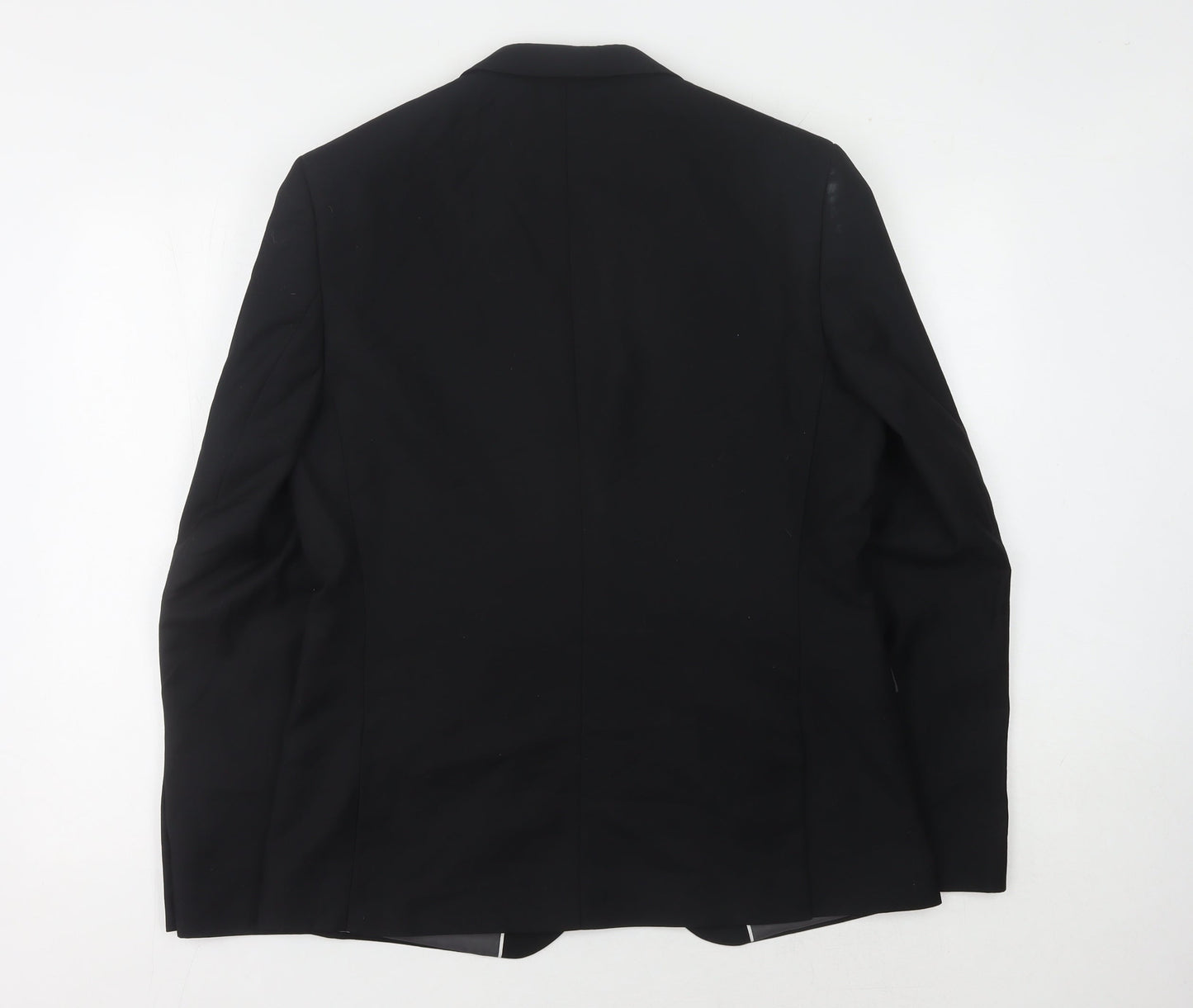 Mens UK Size 40 Marks and Spencer Regular Black Suit Jacket