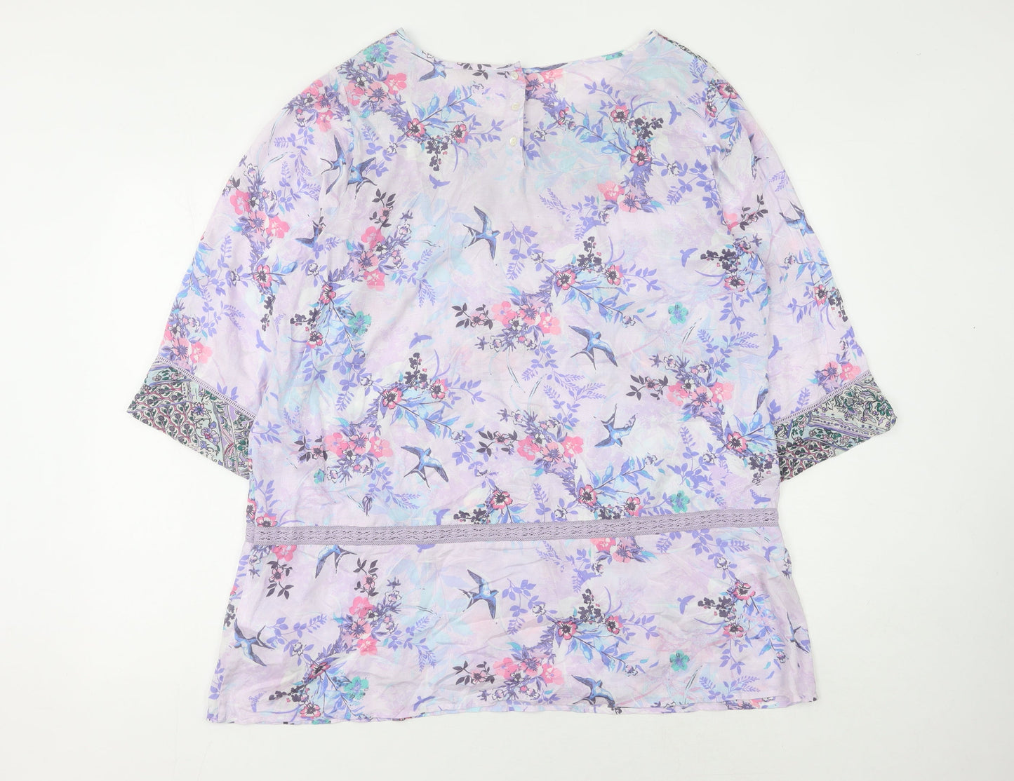 Womens UK Size 18 Marks and Spencer Multicoloured  Blouse
