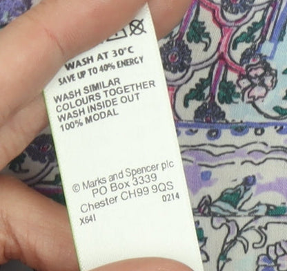 Womens UK Size 18 Marks and Spencer Multicoloured  Blouse