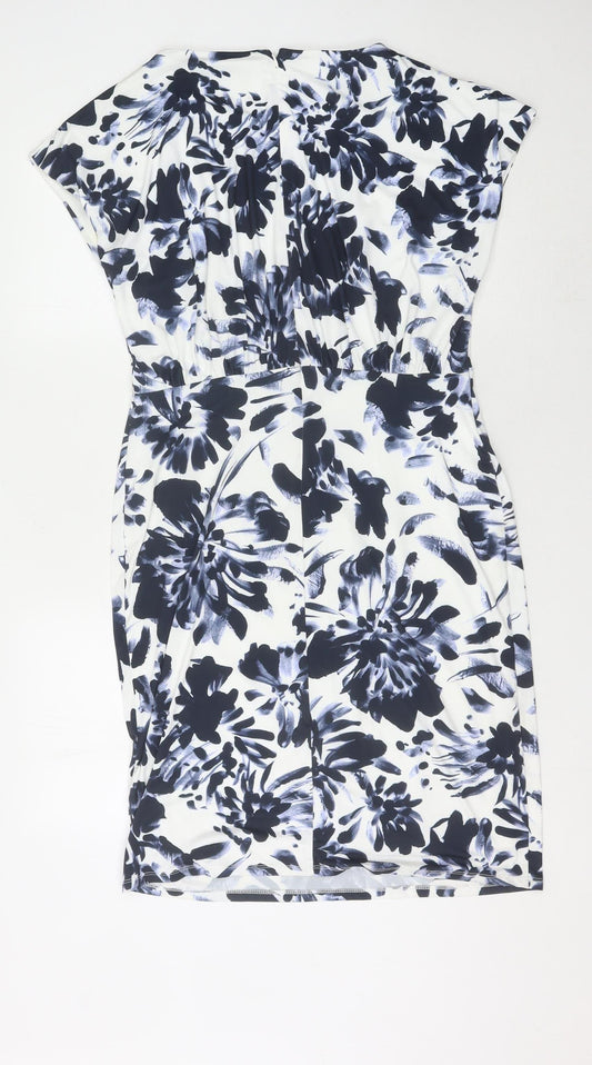 John Lewis Women Multicoloured Floral Dress 14