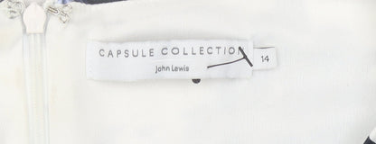 John Lewis Women Multicoloured Floral Dress 14