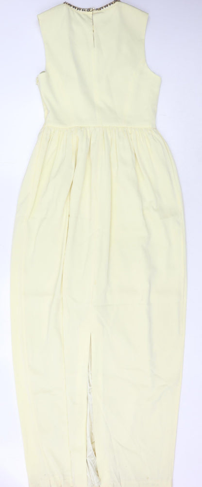 Ted Baker Women Ivory A-Line Dress Size 6