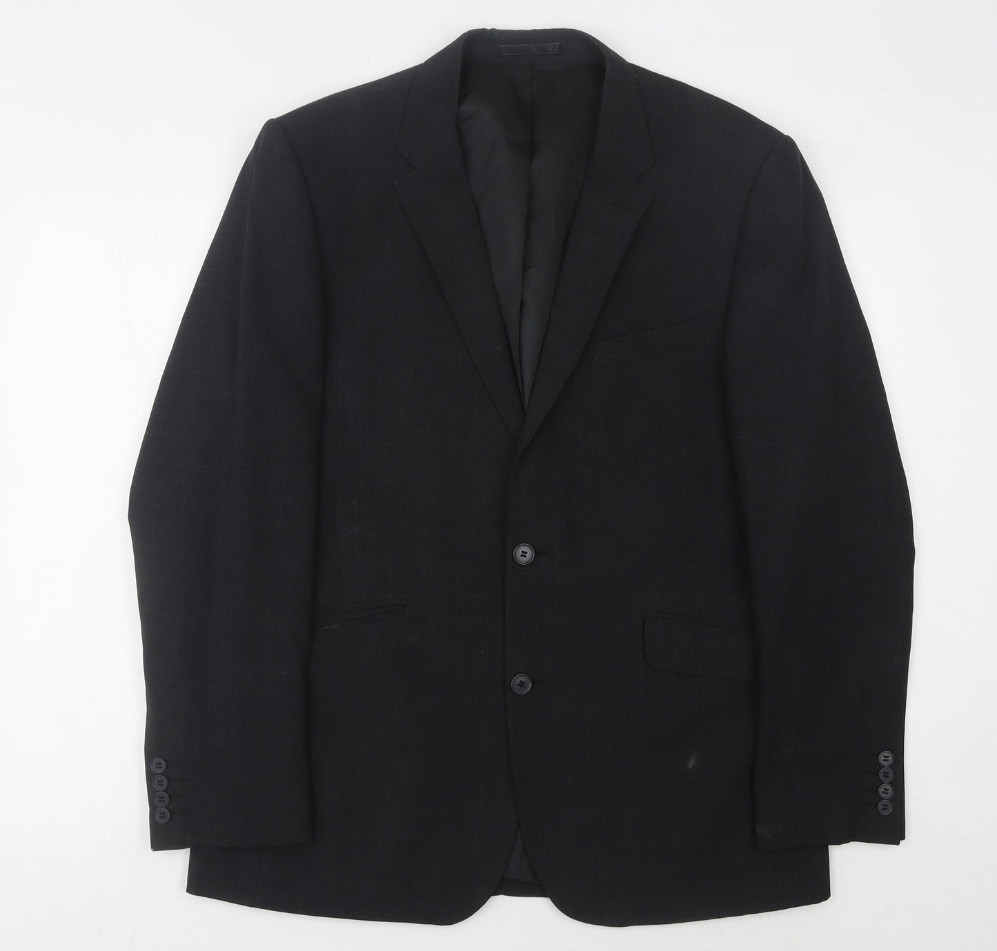 Mens UK Size 42 Tom English Regular Black Suit Jacket