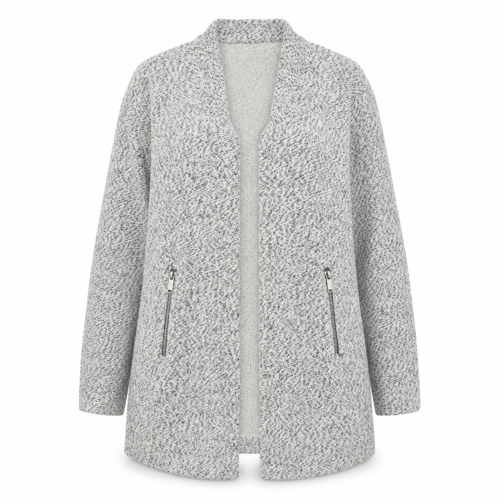 Womens UK Size 12 Stradivarius Grey Cardigan Jumper