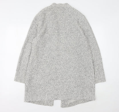 Womens UK Size 12 Stradivarius Grey Cardigan Jumper