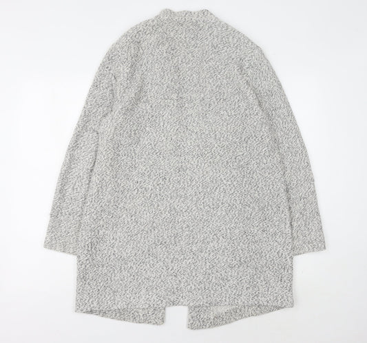 Womens UK Size 12 Stradivarius Grey Cardigan Jumper
