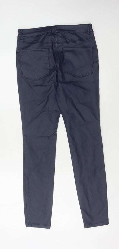 Next Women's Blue Skinny Trousers Size 10