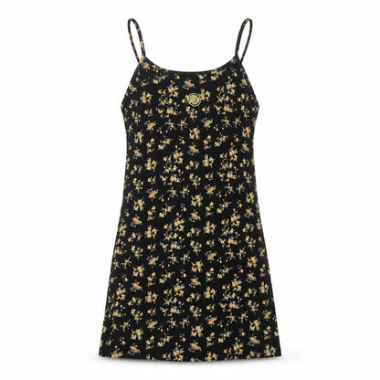 Urban Outfitters Women's Black Floral Slip Dress XL
