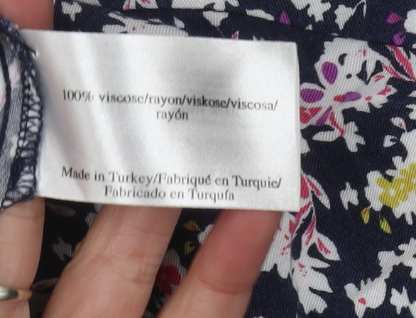 Laura Ashley Women's Floral Skirt Multicoloured Size 16