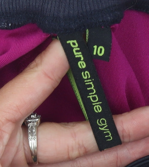 Pure Simple Gym Women's Blue Joggers, Size 10