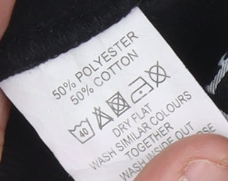 AIR Men's Black Jogger Trousers - Size L