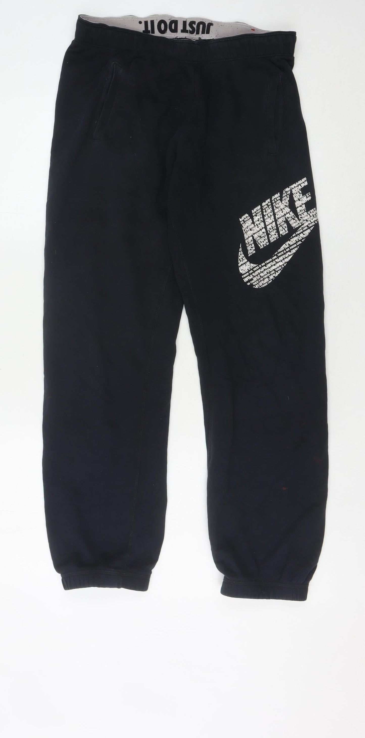 Nike Men's Black Jogger Trousers, S, Casual Style