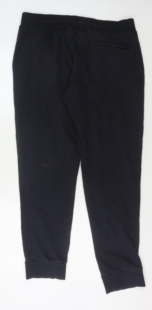 Fila Men's Black Relaxed Jogger Trousers 2XL