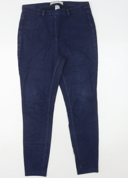 Next Women's Blue Skinny Jeans Size 14