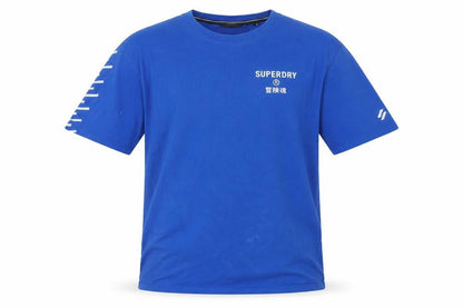 Mens UK Size M Superdry Blue  T-Shirt