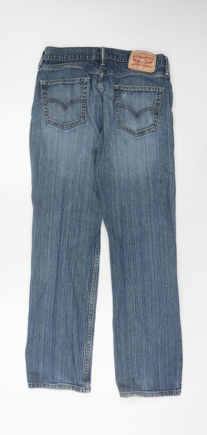 Levi Strauss Men's Blue Straight Jeans Size M