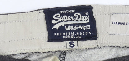 SuperDry Men's Grey Sweatpants S Casual Straight
