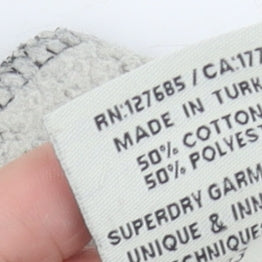 SuperDry Men's Grey Sweatpants S Casual Straight