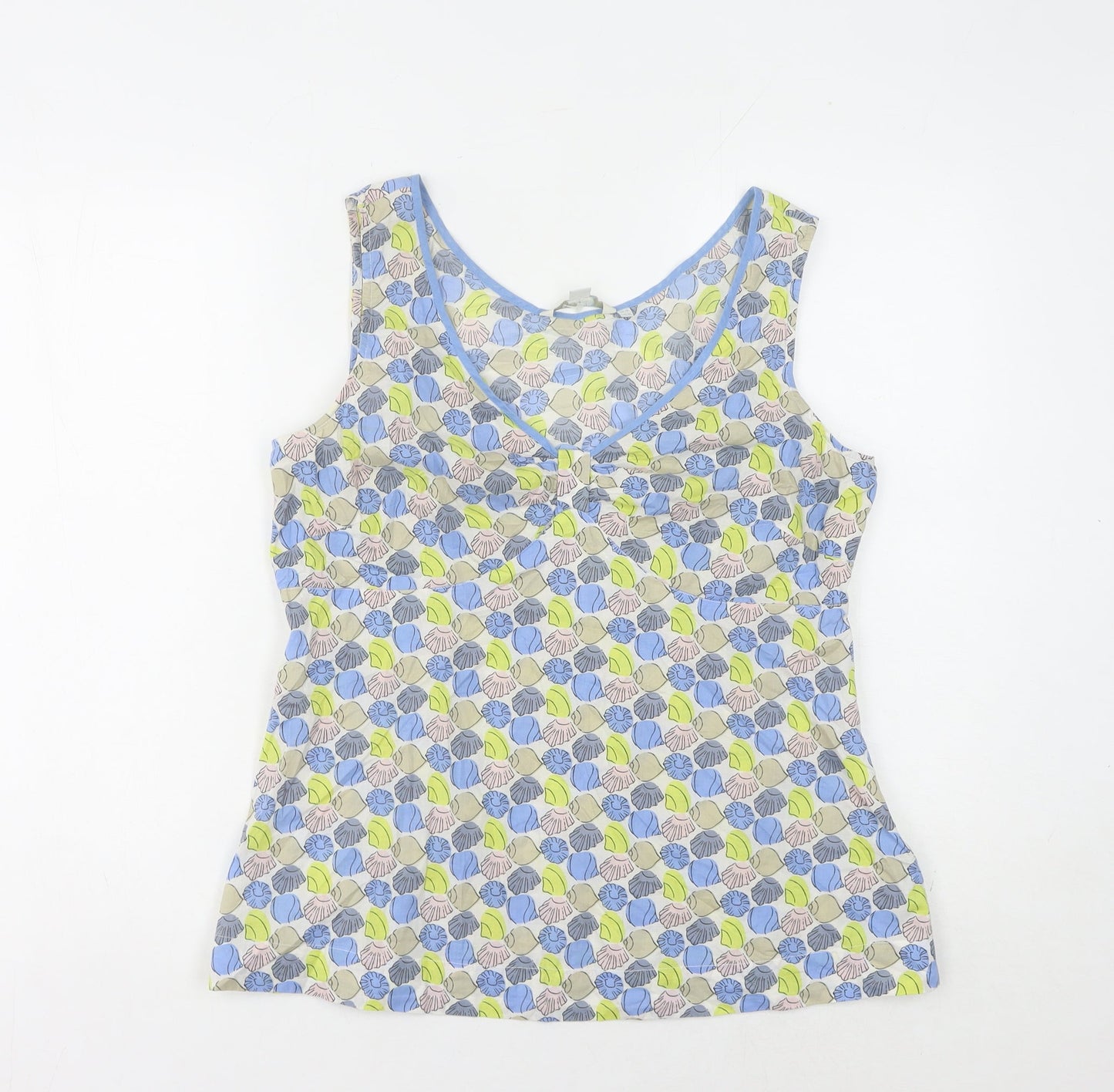 Boden Women's Multicoloured Floral Tank Top UK 14