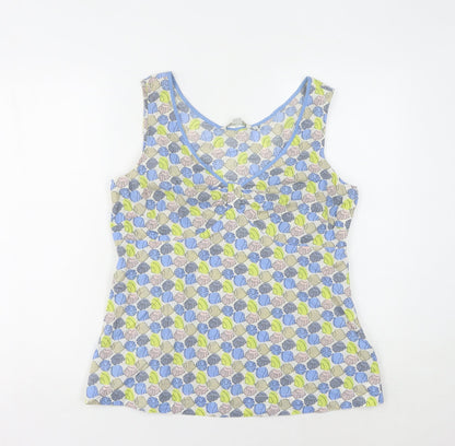 Boden Women's Multicoloured Floral Tank Top UK 14