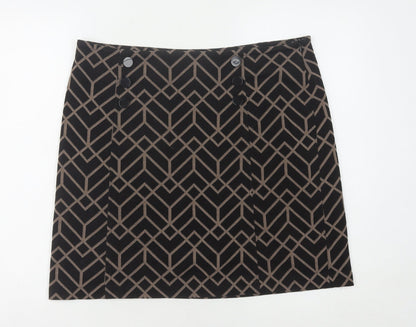 Womens UK Size 14 Wallis Straight & Pencil Velvet Skirt
