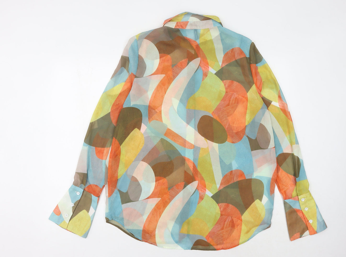 PrettyLittleThing Womens Multicoloured Button-Up Shirt