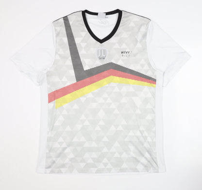 Nivea Germany Signed Men's XL White Training Kit Football Shirt