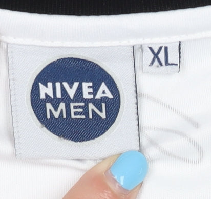 Nivea Germany Signed Men's XL White Training Kit Football Shirt