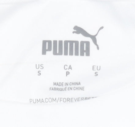 Puma Men's Germany White Home Shirt, Size S, Short Sleeves, Excellent