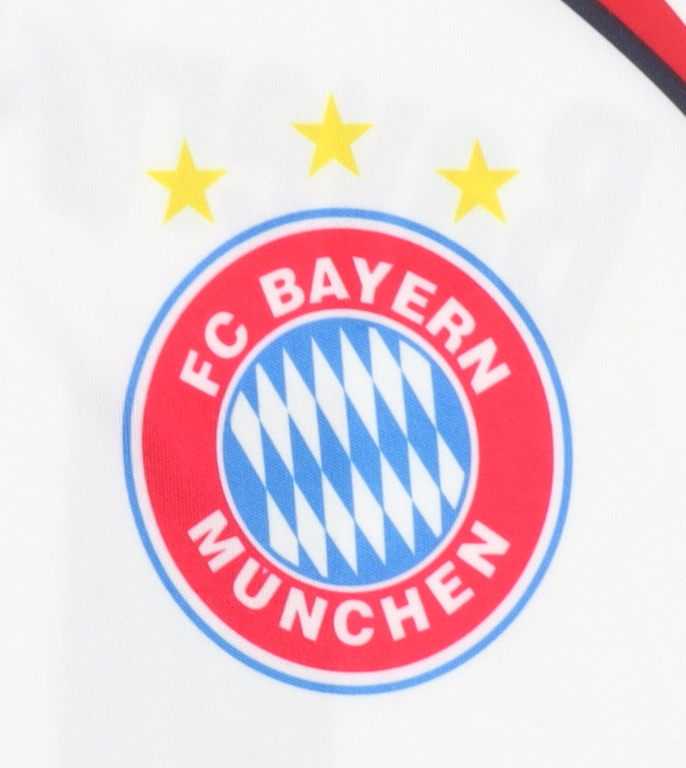 Bayern Munich Away Shirt L Podolski White Adults