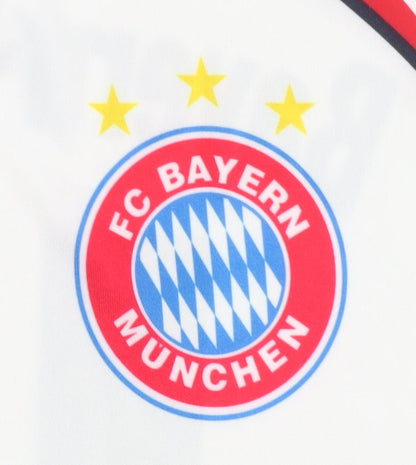 Bayern Munich Away Shirt L Podolski White Adults