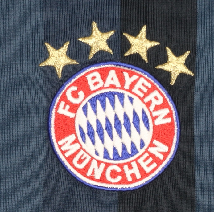 Adidas Men's FC Bayern Munchen Blue Away Football Shirt, Size S