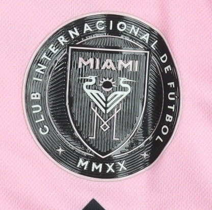 Adidas Childrens Pink Messi Away Shirt 176 - Short Sleeves