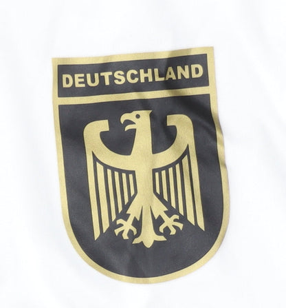 Puma White Training Shirt Adult Small Deutschland Kit
