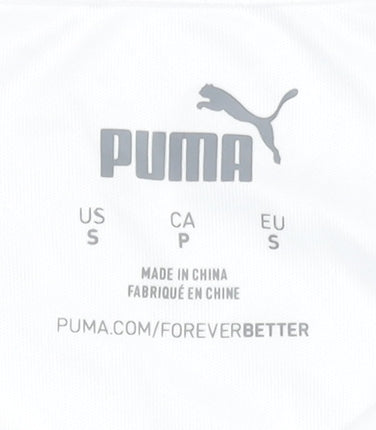 Puma White Training Shirt Adult Small Deutschland Kit