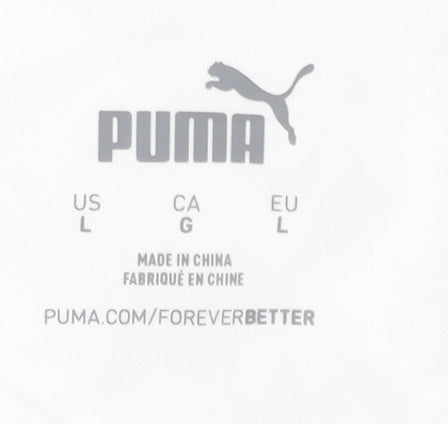 Puma Adult White Deutschland Training Shirt, Size L