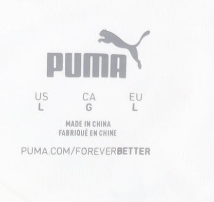 Puma Adult White Deutschland Training Shirt, Size L