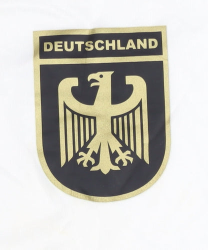 Puma XL Deutschland Football Shirt, White, Adults Home Kit