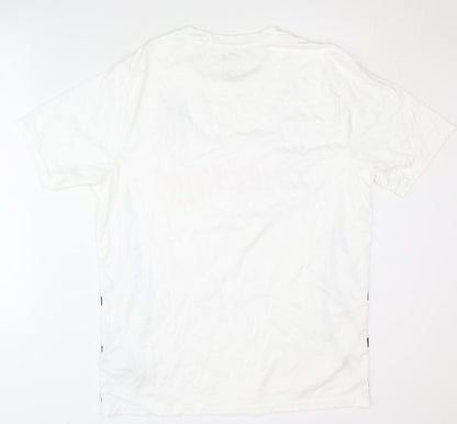 Puma Deutschland Adult White Home Shirt L - Very Good Condition