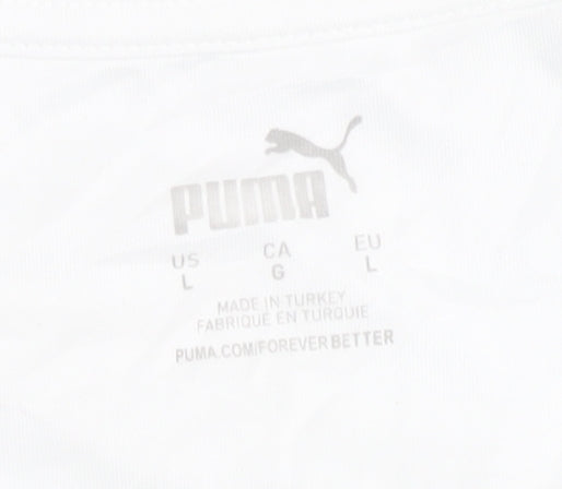 Puma Deutschland Adult White Home Shirt L - Very Good Condition