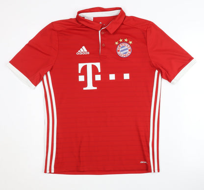 Adidas Bayern Munich Youth Home Shirt Red 15-16 Years