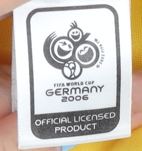 Adidas FIFA World Cup Germany 2006 South Africa Home Shirt Small Yellow Adults