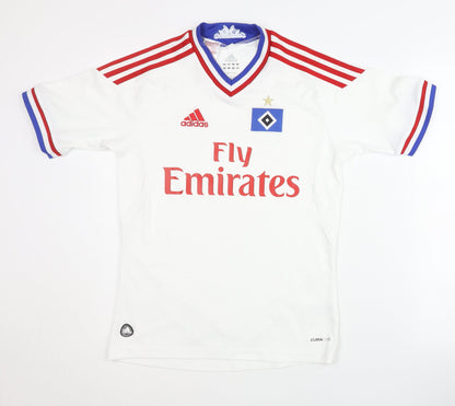 Adidas Children's White Home Football Shirt 13-14 Years
