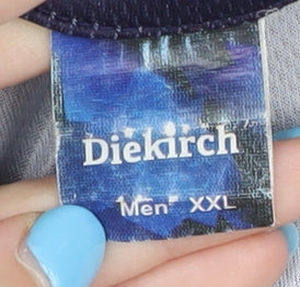 Diekirch Men's Blue XXL Football Shirt 22 Short Sleeves