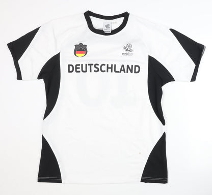 UEFA Euro 2012 Germany Home Shirt Large No.10 - White, Adult, Good