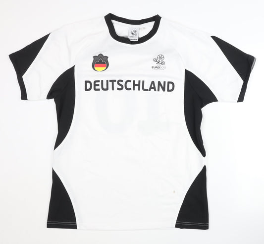 UEFA Euro 2012 Germany Home Shirt Large No.10 - White, Adult, Good