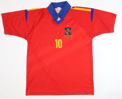 Spain Home Shirt XL Fabregas 10 Red Adults